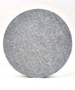 HAY Set of 4 Light Grey Felt Placemats