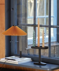 HAY Set of 6 Twisted Candles Grey Beige Citrus Peach