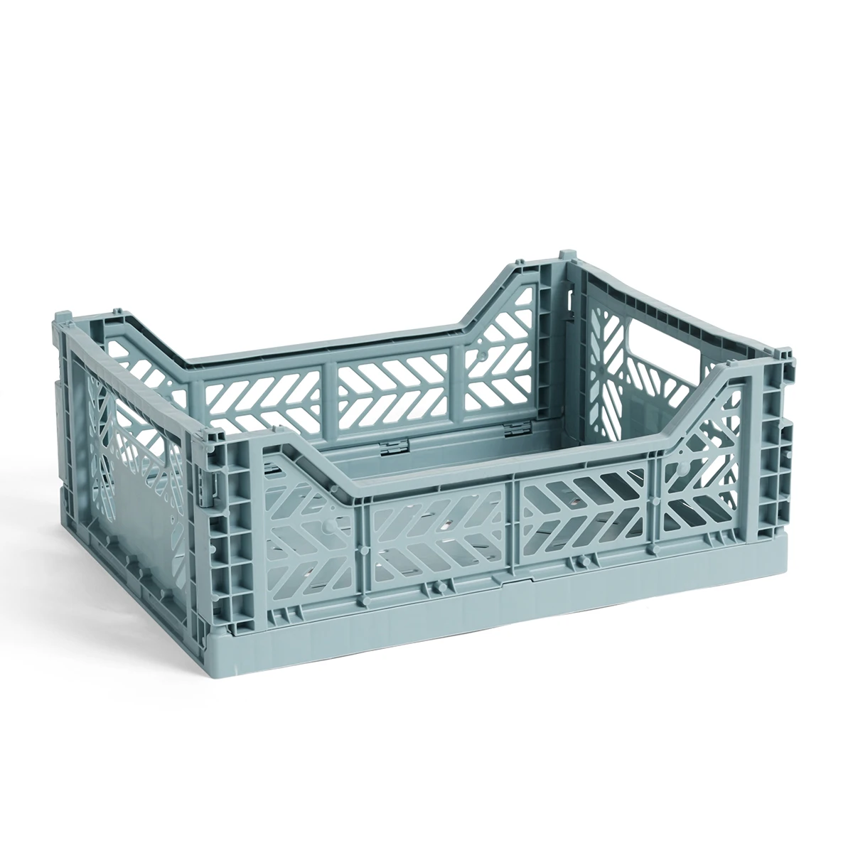 HAY Plastic Colour Crate Medium 15 HAY Plastic Colour Crate Medium