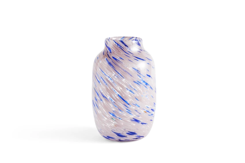 HAY Pink and Blue Round Splash Vase 3 HAY Pink and Blue Round Splash Vase