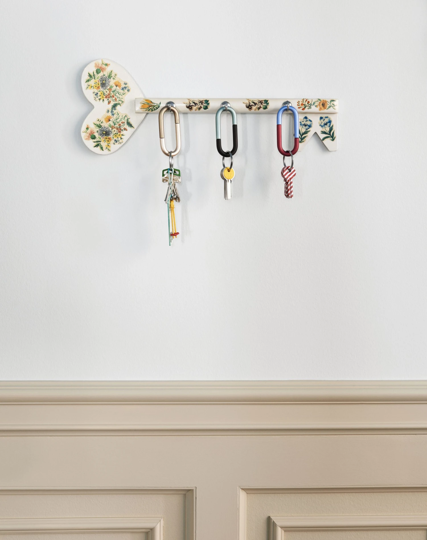 HAY Cane Key Ring / Black 4 HAY Cane Key Ring / Black