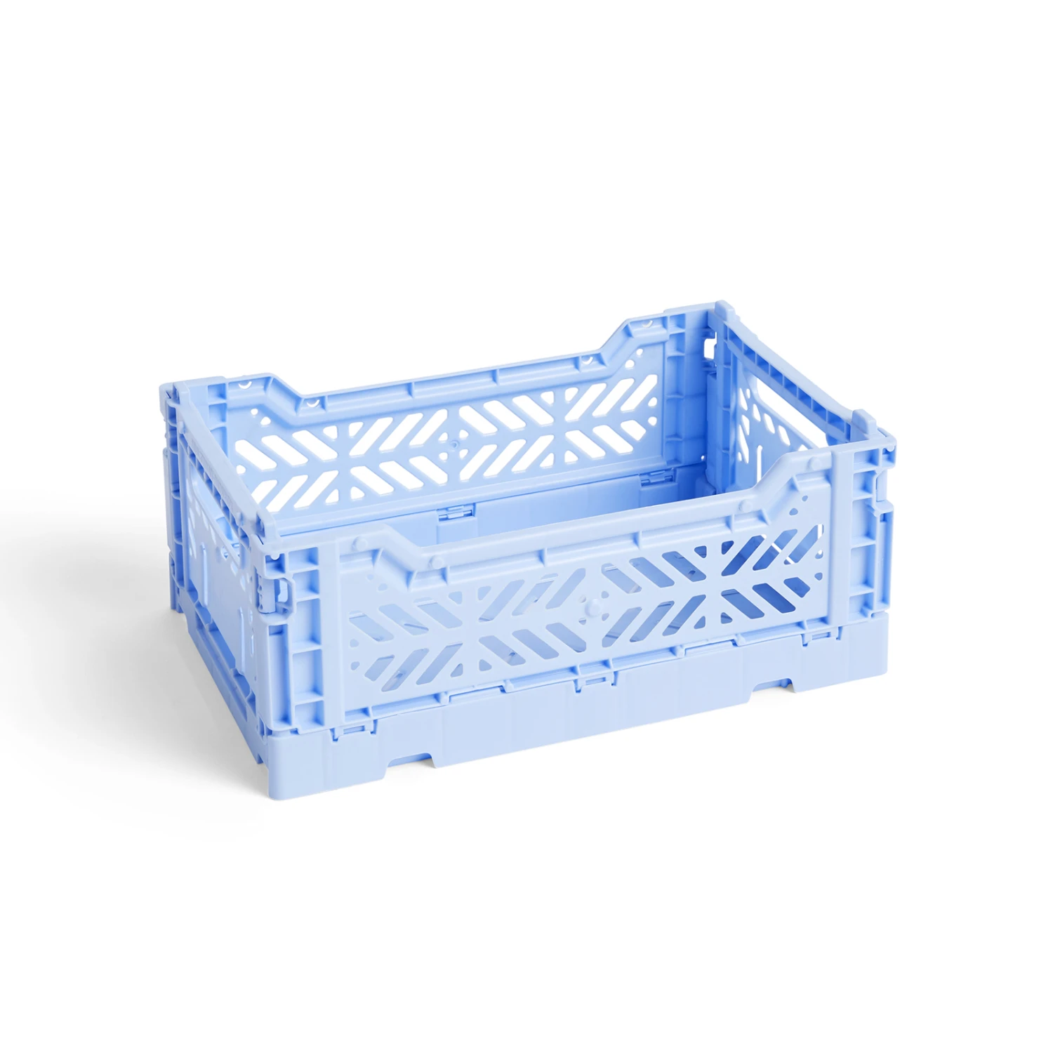 HAY Small Plastic Colour Crate 8 HAY Small Plastic Colour Crate