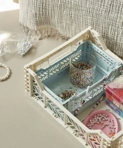 HAY Plastic Colour Crate Medium 23 HAY Plastic Colour Crate Medium