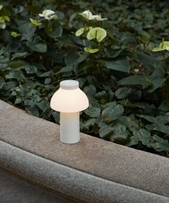 HAY Cream White PC Portable Lamp