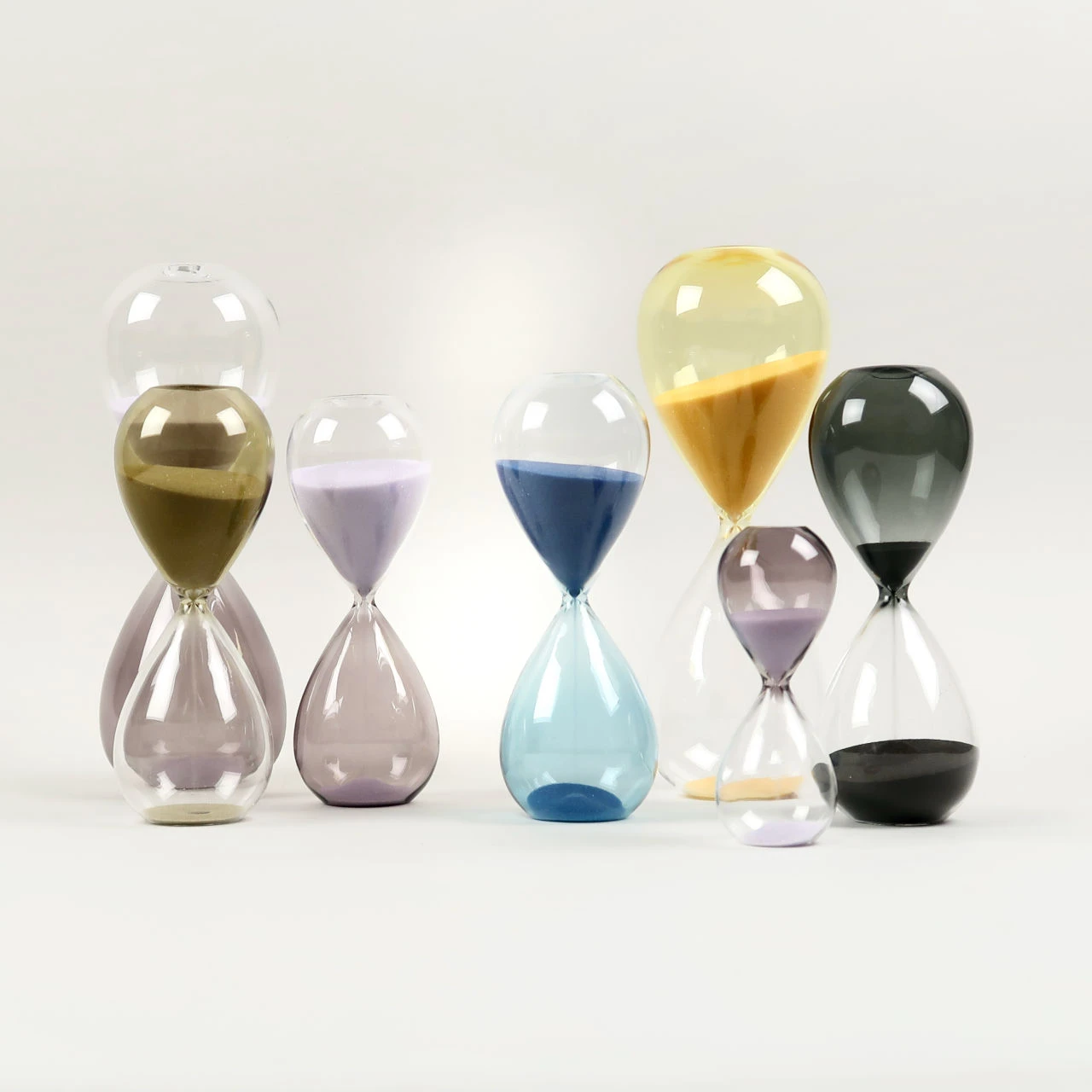 HAY Glass Sand Timer - Small - Lavender 6 HAY Glass Sand Timer - Small - Lavender